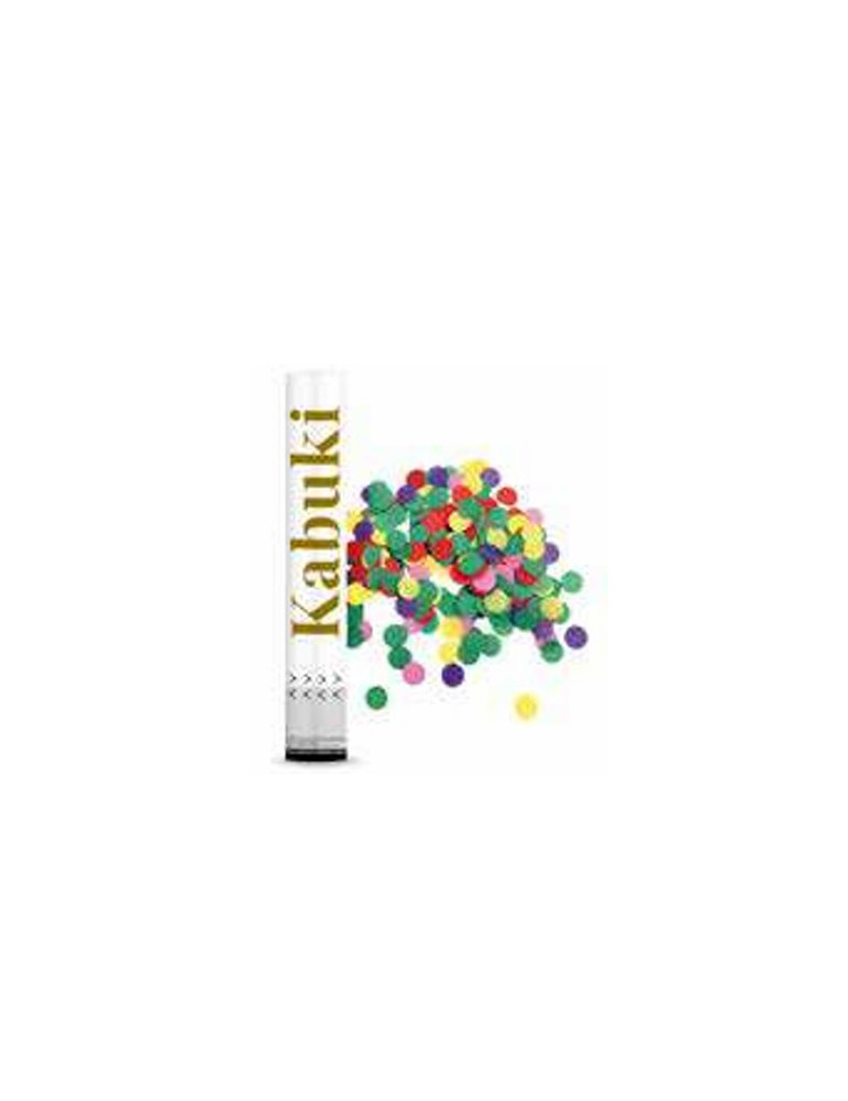 KABUKI 30 CM CONFETTI PAPEL MULTICOLOR 1 UND. INVERCAS