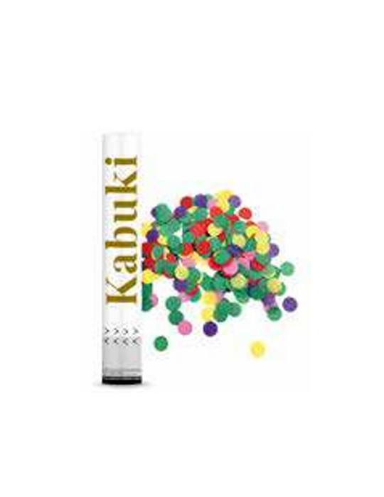 KABUKI 30 CM CONFETTI PAPEL MULTICOLOR 1 UND. INVERCAS