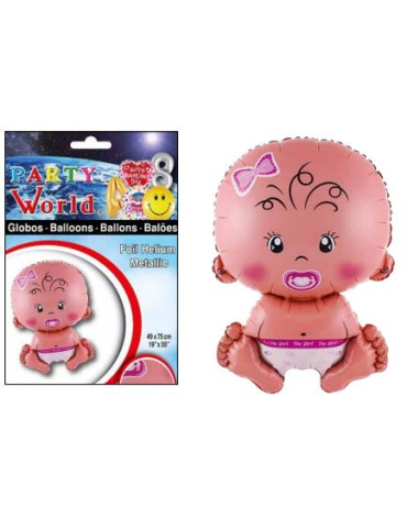 BOLSA 1 GLS “BEBE NIÑA” 30 " PERSAN