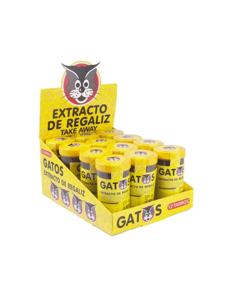 REGALIZ GATOS L TARRO 180 GR. 1 UND. SAET
