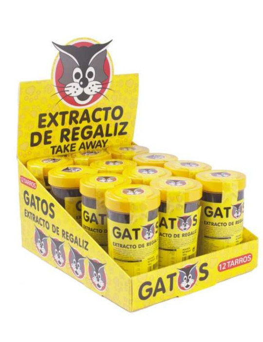 REGALIZ GATOS L TARRO 180 GR. 1 UND. SAET