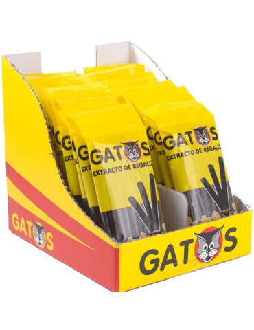 GATOS REGALIZ BOLSA 76GR. SAET