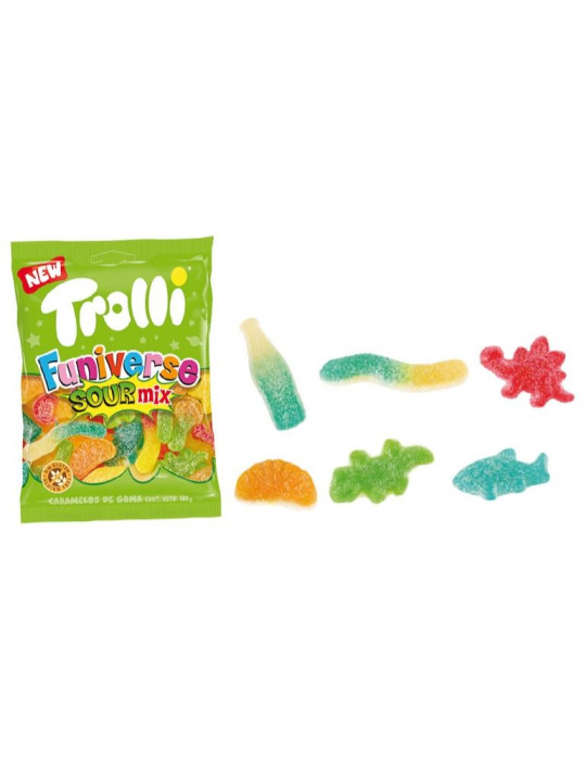 FUNIVERSE SOUR PICA MIX BOLSA DE 1KG. TROLLI