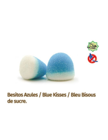 BESITOS AZULES BL.1 KG DAMEL