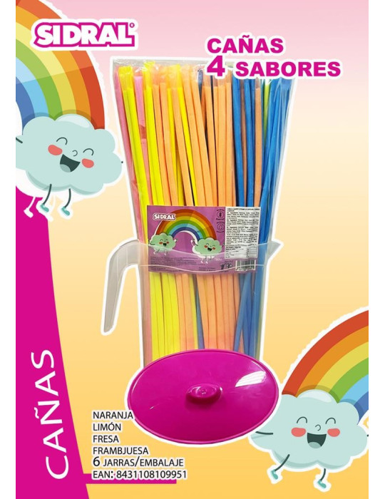 CAÑAS SURTIDAS 160U. + JARRA GRATIS SIDRAL