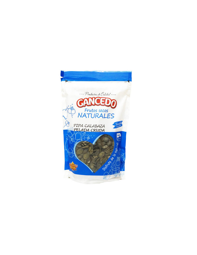 PIPA CALABAZA PELADA CRUDA BL 150 GR NATURALES DOYPACK
