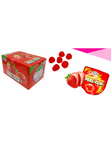 PEELING GUMMIES STRAWBERRY 18 G X 30 UNIDADES (D)