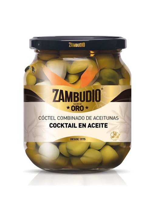 COCKTAIL ACEITE ORO 300 GR ZAMBUDIO