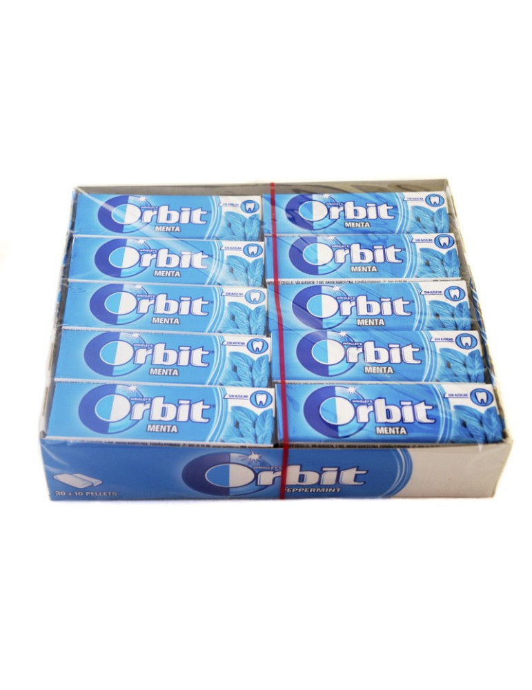 CHICLE ORBIT GRAG. MENTA 30 UND