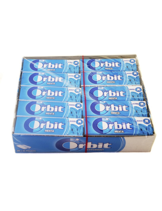 CHICLE ORBIT GRAG. MENTA 30 UND