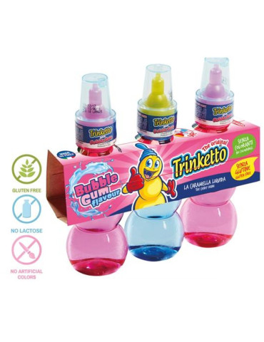 TRINKETTO BUBBLE GUM SABOR CHICLE 210 ML
