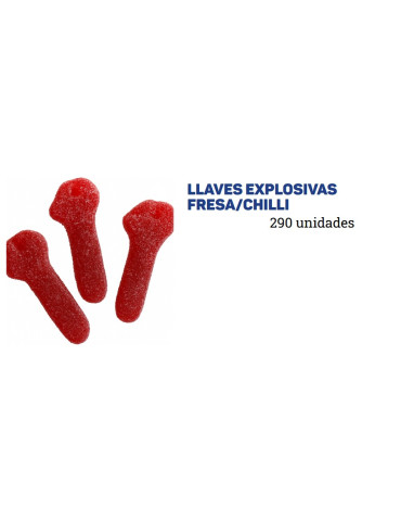 LLAVES EXPLOSIVAS FRESA/CHILI 290 UND PANDA