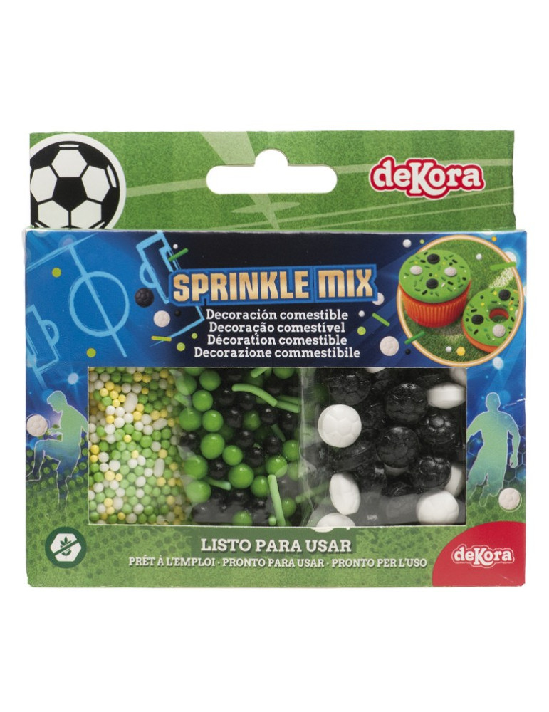 SPRINKLE MIX FUTBOL 70 GR SECRET ( 3X23,3G)