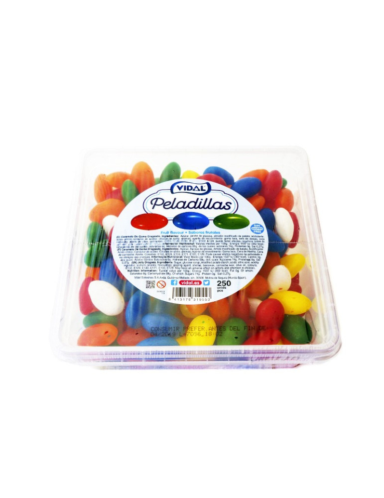 PELADILLAS FRUTAS BT. 250 UND VIDAL