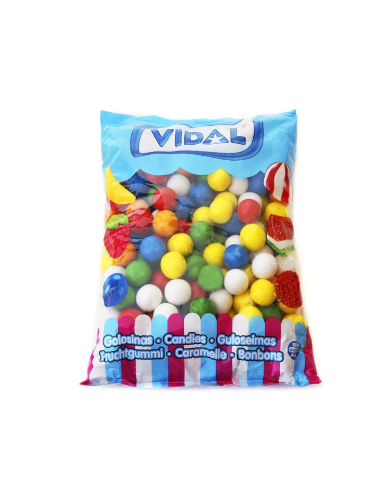 BOLAS CHICLE 16MM 2KG VIDAL