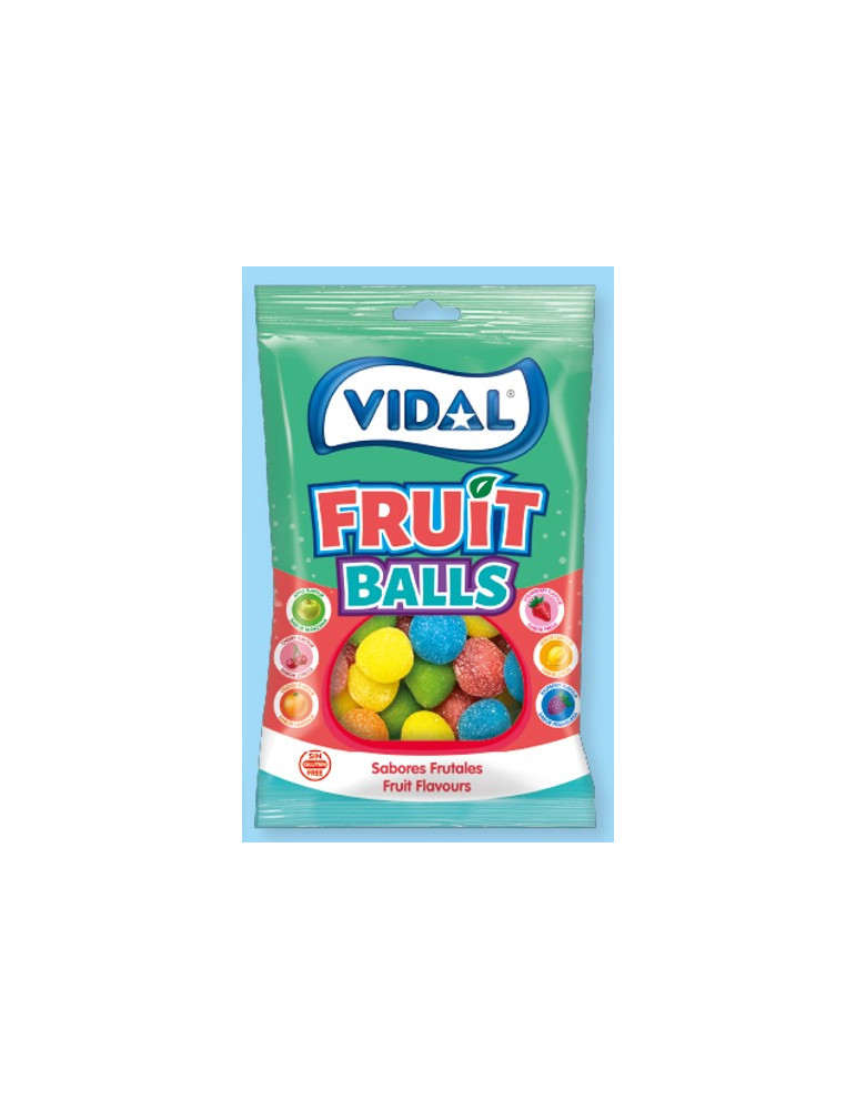FRUIT BALLS BOLSA 85 G VIDAL