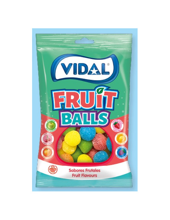 FRUIT BALLS BOLSA 85 G VIDAL