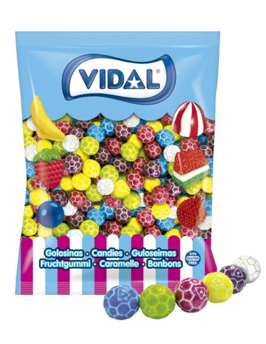 BALONES DE FUTBOL BL. 1 KG. VIDAL