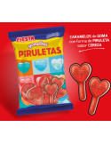 GOMAS PIRULETAS CORAZON BOLSA 1KG. (143 U) FIESTA