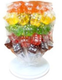 DICE LOLLIPOP 60 U X 15 GR