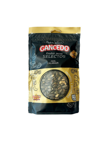 PIPA CALABAZA PELADA FRITA BL. 150 GR SELECTOS DOYPACK