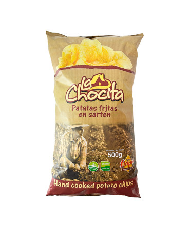 PATATAS ARTESANAS CHOCITA BL. 500 GR