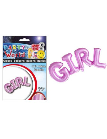 BOLSA 1 GLS TEXTO GIRL 107 X 38 CM PERSAN