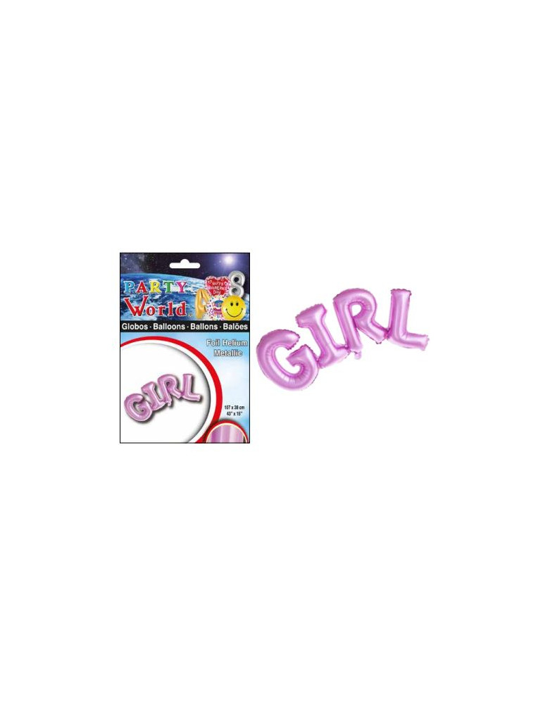 BOLSA 1 GLS TEXTO GIRL 107 X 38 CM PERSAN