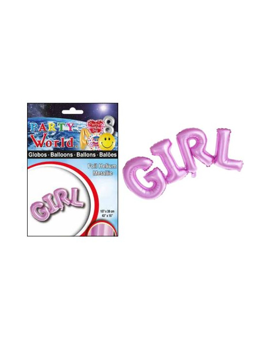 BOLSA 1 GLS TEXTO GIRL 107 X 38 CM PERSAN