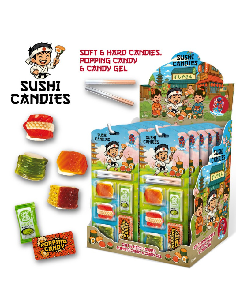 SUSHI SET 55 GR X 12 UNIDADES KRC