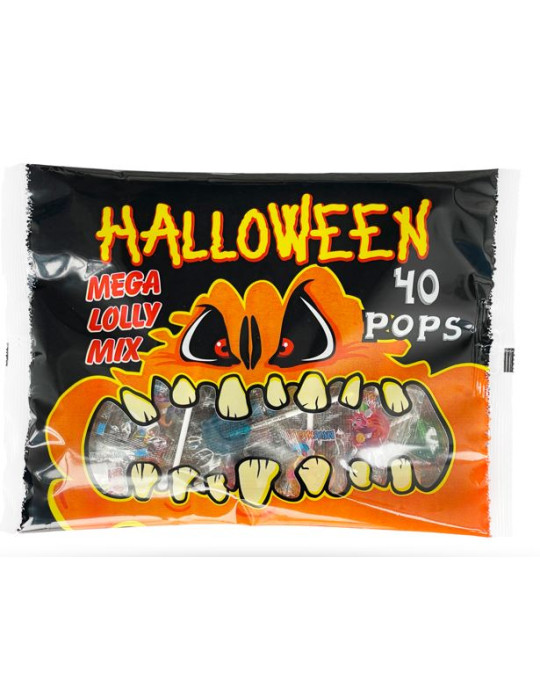 MEGA LOLLY HALLOWEEN 40 UNIDADES JUAN LOPEZ