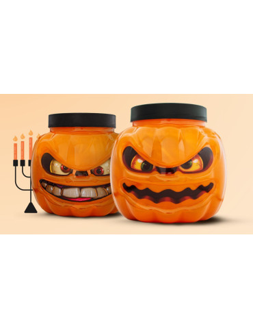CALABAZA MEDIANA 200 GR. HORROR POP 1 UND. TOP CAN