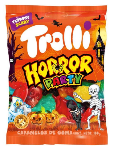 HORROR PARTY BL.100 GR. TROLLI