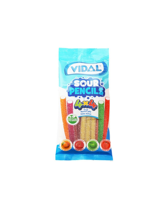 DULCIPICA 4 COLORES X 4 SABORES BL 90 GR. VIDAL