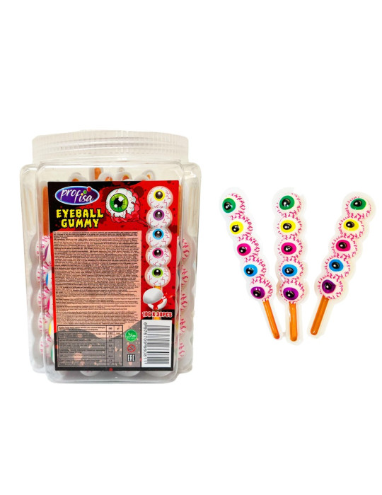 MINI EYEBALL SKEWER 30 UNIDADES X 10 GR KRC