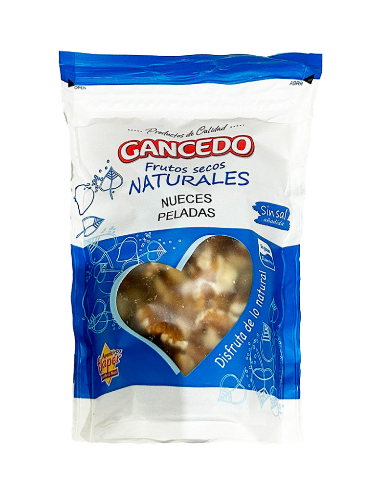 NUECES PELADAS MITADES BL. 70 GR NATURALES DOYPACK