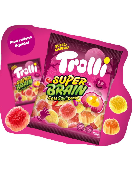 SUPER BRAIN BL 150 GR. TROLLI
