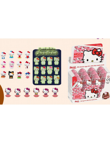 HUEVOS CHOCOLATE HELLO KITTY 24 UND. BIP