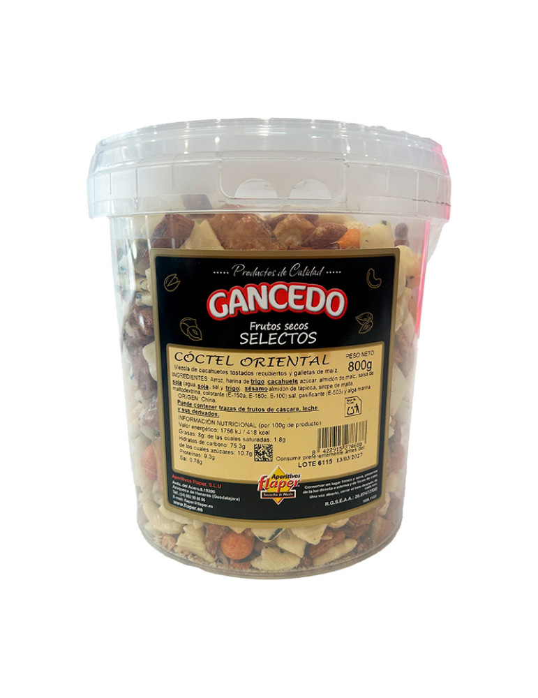 COCTEL ORIENTAL BT 800 GR