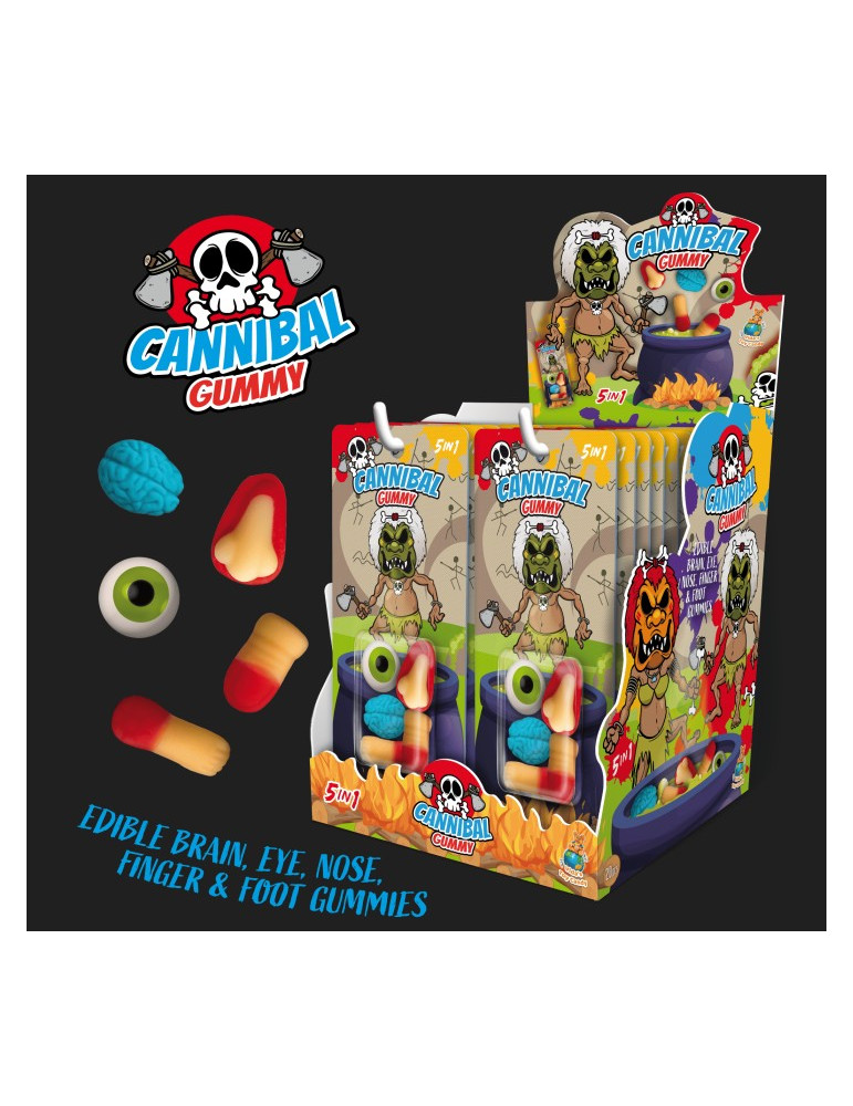 CANNIBAL GUMMY 20 UNIDADES X 22 GR KRC