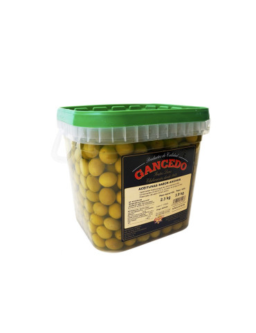 ACEITUNA MANZANILLA SABOR ANCHOA 2,3 KG. B