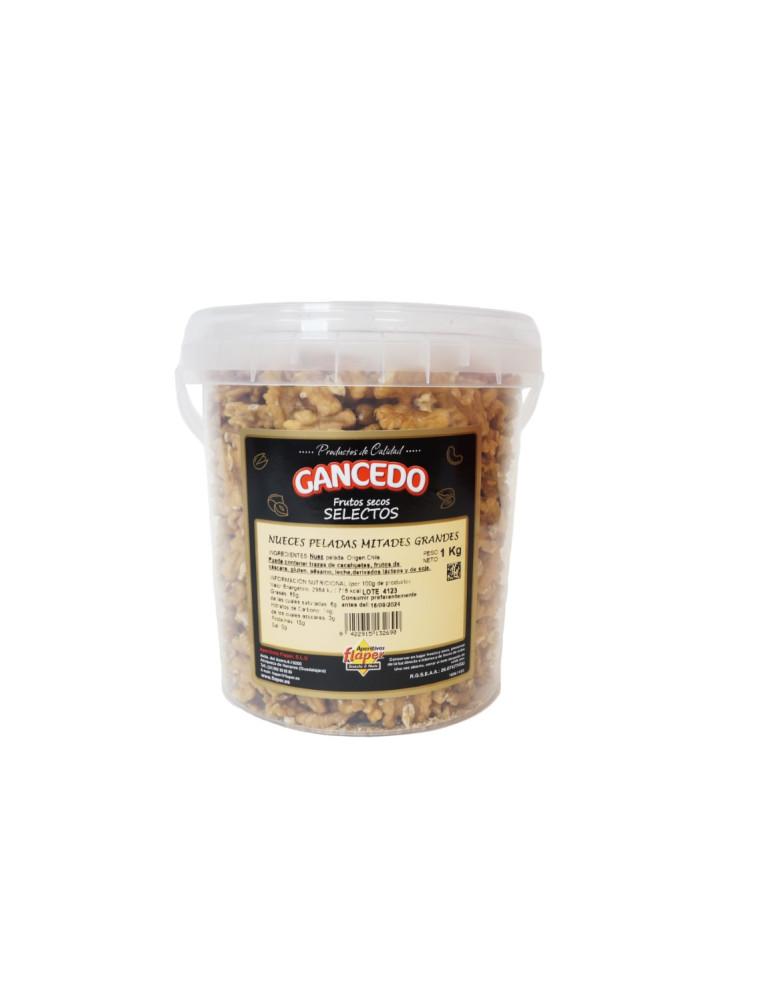 NUECES PELADAS MIT.GRANDES CHILE MANO BT. 1 KG