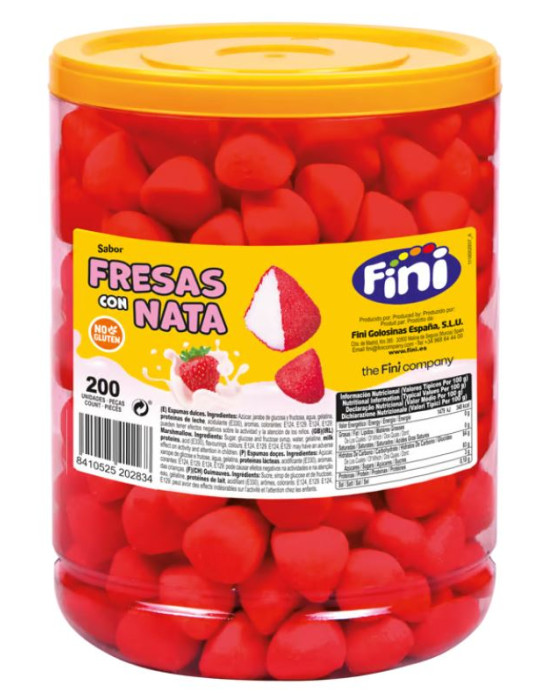 FRESAS CON NATA 200 UND. FINI