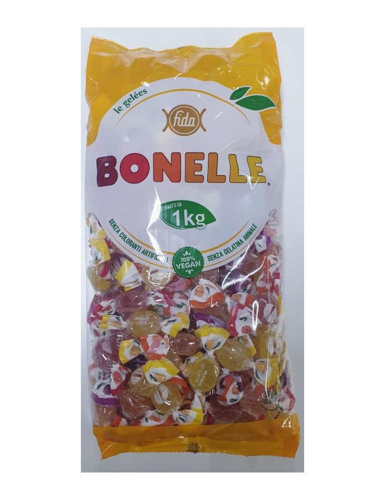 CARAMELO DE FRUTA -LE BONELLE- BL.1 KG. CFV