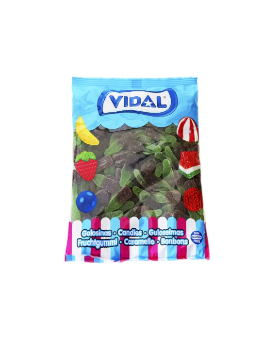 BOTELLAS COLA AZ. BL 1KG. VIDAL