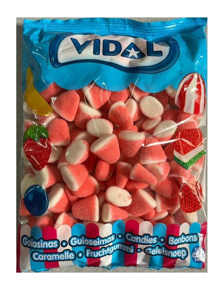 BESOS FRESA NATA BL. 1KG VIDAL