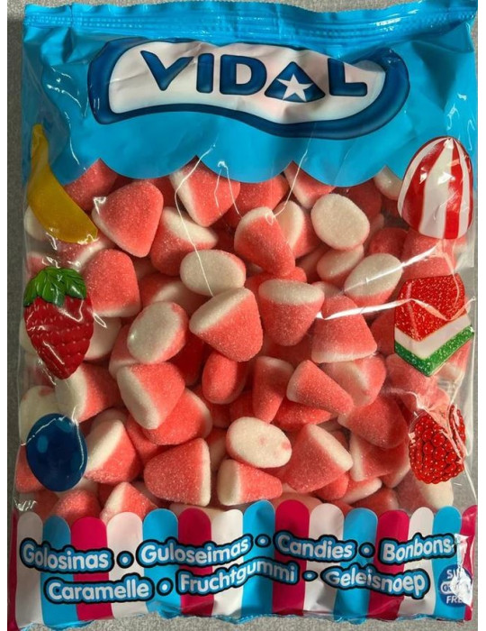 BESOS FRESA NATA BL. 1KG VIDAL