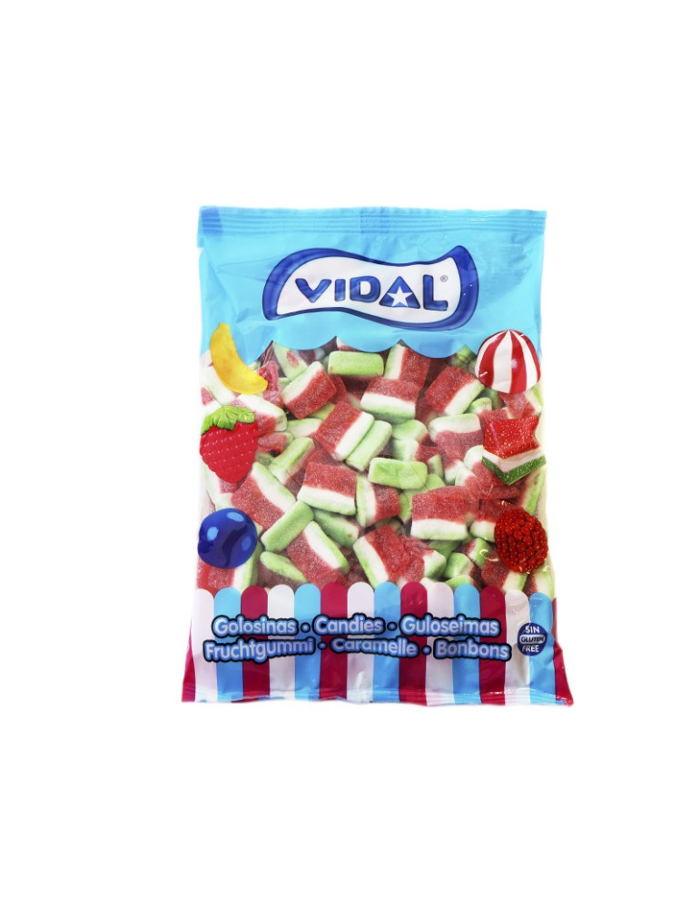 TAJADAS SANDIA AZ. BL. 1KG. VIDAL