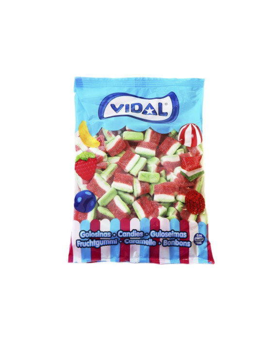 TAJADAS SANDIA AZ. BL. 1KG. VIDAL