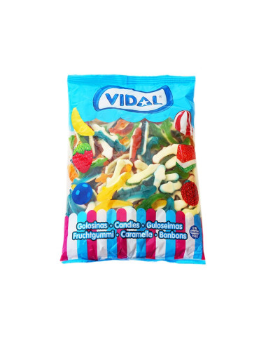 TIBURONES JELLY LIGHT BL. 1 KG. VIDAL